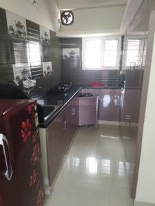 Kitchen Image of 550 Sq.ft 1 BHK Builder Floor for rent in Financial District Hyderabad for Rs. 27000