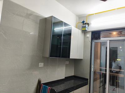 Kitchen Image of 510 Sq.ft 1 BHK Apartment / Flat for rent in Borivali West Mumbai for Rs. 40000