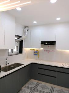 Kitchen Image of 1800 Sq.ft 3 BHK Apartment / Flat for rent in Antriksh Shivalik Apartment, Sector 6 Dwarka New Delhi for Rs. 55000