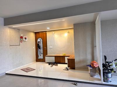 Hall Image of 1845 Sq.ft 3 BHK Apartment / Flat for rent in Parmeshwar Nilayam, Tragad Ahmedabad for Rs. 30000