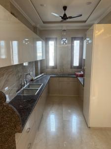 Kitchen Image of 960 Sq.ft 2 BHK Builder Floor for rent in Pitampura New Delhi for Rs. 40000
