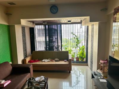 Living Room Image of 1365 Sq.ft 3 BHK Apartment / Flat for rent in Karnani Reema Residency, Borivali West Mumbai for Rs. 85000