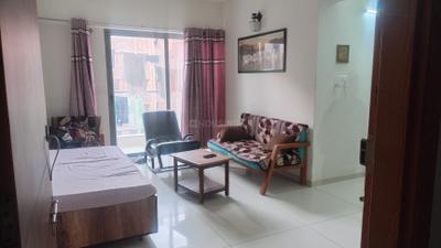 Living Room Image of 1650 Sq.ft 3 BHK Apartment / Flat for rent in RAR Parkview Kadamb, Vaishno Devi Circle Ahmedabad for Rs. 22000