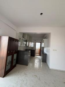 Kitchen Image of 1864 Sq.ft 3 BHK Apartment / Flat for rent in Crown Whistling Woods, Manchirevula Hyderabad for Rs. 50000