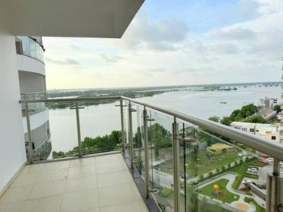 Balcony Image of 2188 Sq.ft 3 BHK Apartment / Flat for sale in Marine Drive Kochi for Rs. 27000000