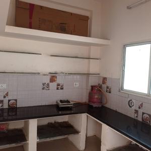 Kitchen Image of 550 Sq.ft 1 BHK Independent House for rent in Goyal Vihar Indore for Rs. 13000