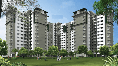 Image of 1083 Sq.ft 3 BHK Apartment / Flat for sale in Provident Sunworth City, Kambipura, Bengaluru for Rs. 6600000