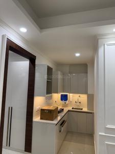 Kitchen Image of 600 Sq.ft 1 BHK Studio for rent in Sector 15 Gurgaon for Rs. 35000