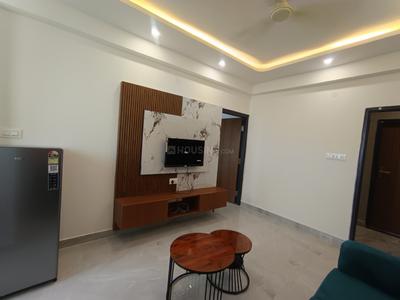 Hall Image of 750 Sq.ft 1 BHK Apartment / Flat for rent in Koramangala Bengaluru for Rs. 35000