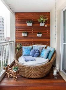 Balcony Image of 1050 Sq.ft 2 BHK Apartment / Flat for sale in Sector 44 Noida for Rs. 4400000