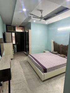 Bedroom Image of 468 Sq.ft 1 BHK Builder Floor for rent in Old Double Storey, Lajpat Nagar New Delhi for Rs. 22000