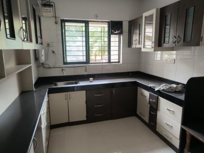 Kitchen Image of 1450 Sq.ft 3 BHK Apartment / Flat for rent in Aditya Garden City, Warje Pune for Rs. 46000