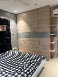 Bedroom Image of 1982 Sq.ft 3 BHK Apartment / Flat for rent in Avadh Carolina, Dumas Surat for Rs. 50000