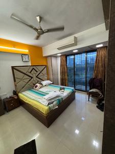 Bedroom Image of 1200 Sq.ft 2 BHK Apartment / Flat for rent in Intop Tower, Kharghar Navi Mumbai for Rs. 42000
