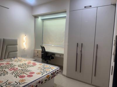 Bedroom Image of 936 Sq.ft 3 BHK Apartment / Flat for rent in Vijay Nagar Indore for Rs. 35000