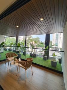 Balcony Image of 1500 Sq.ft 3 BHK Apartment / Flat for sale in Runal Gateway, Ravet Pune for Rs. 9000000