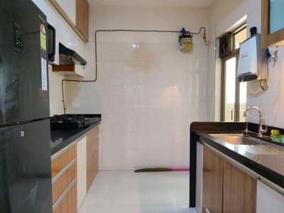 Kitchen Image of 1100 Sq.ft 2.5 BHK Apartment / Flat for rent in Sheth Vasant Oasis, Andheri East Mumbai for Rs. 110000
