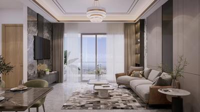 Hall Image of 940 Sq.ft 2 BHK Apartment / Flat for sale in Meriton Heights, Mamurdi Pune for Rs. 6500000