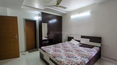 Bedroom Image of 1100 Sq.ft 3 BHK Apartment / Flat for rent in Nikhil Devalaya Pristine, Bawadiya Kalan Bhopal for Rs. 30000