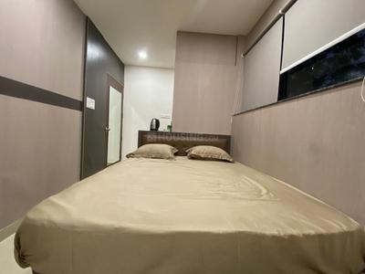 Bedroom Image of 950 Sq.ft 1 BHK Apartment / Flat for rent in Praful Ved Heights, Dharampeth Nagpur for Rs. 16000
