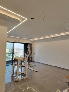 Living Room Image of 1450 Sq.ft 3 BHK Apartment / Flat for rent in Goodwill Wisteria, Vashi Navi Mumbai for Rs. 130000