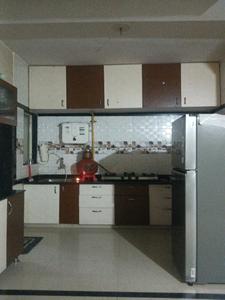 Kitchen Image of 1620 Sq.ft 3 BHK Apartment / Flat for sale in Goyal Vishal Residency, Prahlad Nagar Ahmedabad for Rs. 13500000