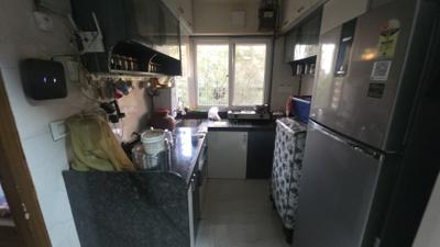 Kitchen Image of 512 Sq.ft 1 BHK Apartment / Flat for sale in Asshna Samadhan, Goregaon West Mumbai for Rs. 9500000