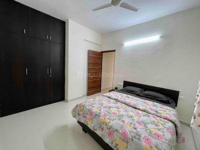 Bedroom Image of 1300 Sq.ft 3 BHK Apartment / Flat for rent in Abhyuday Abhuday Heights, Sherpura Bharuch for Rs. 19000