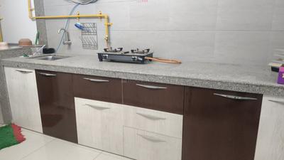 Kitchen Image of 780 Sq.ft 1 BHK Apartment / Flat for rent in Aryanparv Aarambh, Ujala Circle Ahmedabad for Rs. 20999