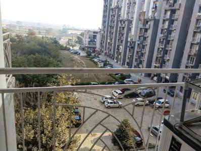 Balcony Image of 585 Sq.ft 1 BHK Apartment / Flat for sale in Aditya Urban Homes, Bamheta Village Ghaziabad for Rs. 3200000
