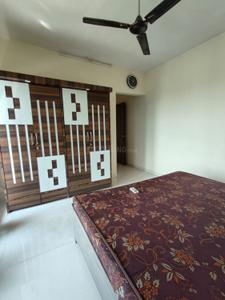 Bedroom Image of 1500 Sq.ft 3 BHK Apartment / Flat for rent in Proviso Sai Proviso Aashlesha, Kopar Khairane Navi Mumbai for Rs. 85000
