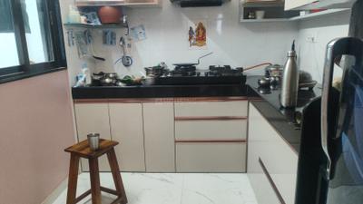 Kitchen Image of 815 Sq.ft 1 BHK Apartment / Flat for sale in Airoli Navi Mumbai for Rs. 9500000