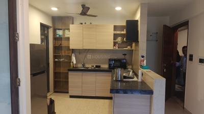 Kitchen Image of 500 Sq.ft 1 BHK Apartment / Flat for rent in Omkar Vive, Kurla West Mumbai for Rs. 64999