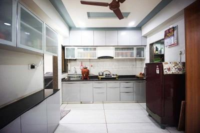 Kitchen Image of 1431 Sq.ft 2 BHK Apartment / Flat for sale in Nana Chiloda Ahmedabad for Rs. 5800000