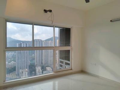 Bedroom Image of 1050 Sq.ft 3 BHK Apartment / Flat for rent in L And T Rejuve 360 Tower A, Mulund West Mumbai for Rs. 75000
