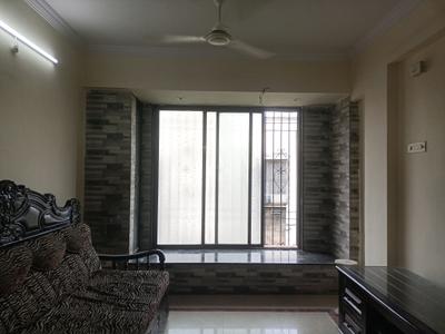 Living Room Image of 600 Sq.ft 2 BHK Apartment / Flat for rent in Swastik Onyx, Vikhroli East Mumbai for Rs. 45000