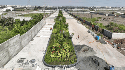 Image of 1100 Sq.ft Residential Plot / Land for sale in PM Uplands Phase II, Rau, Indore for Rs. 5940000
