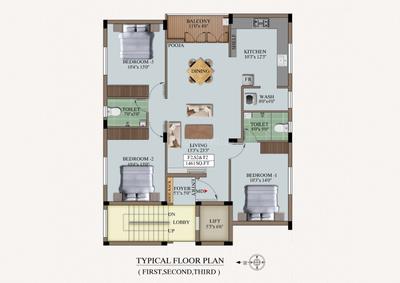 3 BHK Flat