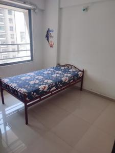 Bedroom Image of 650 Sq.ft 1 BHK Apartment / Flat for rent in Savvy Studioz, Gota Ahmedabad for Rs. 20000