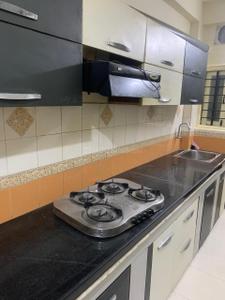 Kitchen Image of 1500 Sq.ft 3 BHK Villa for rent in Paras Majestic, Shahpura Bhopal for Rs. 50000