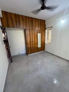 Bedroom Image of 685 Sq.ft 1 BHK Builder Floor for rent in Murugeshpalya Bengaluru for Rs. 28000