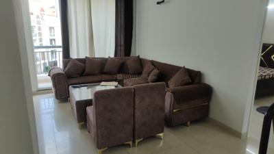 Living Room Image of 1550 Sq.ft 3 BHK Apartment / Flat for rent in Maxxus Elanza, PR7 Airport Road Zirakpur for Rs. 35000