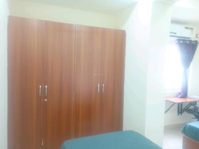 Bedroom Image of 600 Sq.ft 1 BHK Apartment / Flat for rent in Madhapur Hyderabad for Rs. 27000