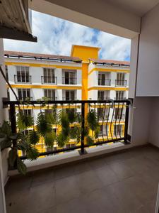 Balcony Image of 550 Sq.ft 1 BHK Apartment / Flat for rent in Provident Adora De Goa, Sancoale Goa for Rs. 27000