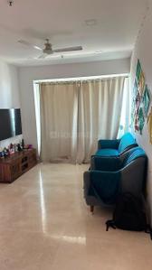 Hall Image of 650 Sq.ft 1 BHK Apartment / Flat for rent in Krishna Heights, Ghansoli Navi Mumbai for Rs. 42000