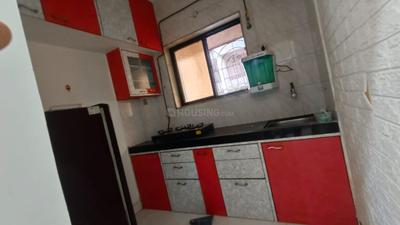 Kitchen Image of 650 Sq.ft 1 BHK Apartment / Flat for rent in Advance Galaxy, Kharghar Navi Mumbai for Rs. 27000