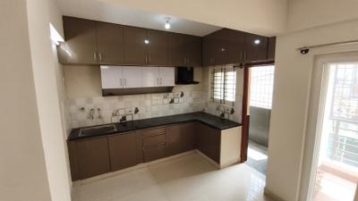 Kitchen Image of 1300 Sq.ft 3 BHK Builder Floor for rent in Mahadevapura Bengaluru for Rs. 54999