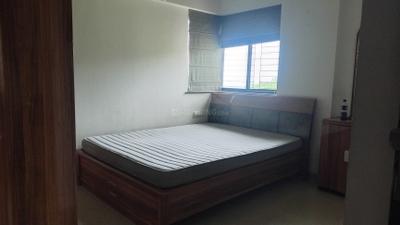 Bedroom Image of 750 Sq.ft 1.5 BHK Apartment / Flat for rent in Long Island, Charholi Budruk Pune for Rs. 25000