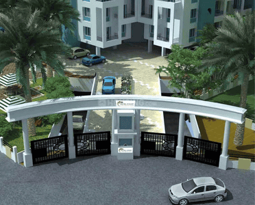 Image of 1099 Sq.ft 2 BHK Apartment / Flat for sale in Shree Anand Royal Court, Thergaon, Pune for Rs. 6200000