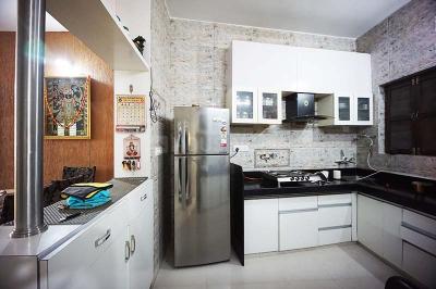 Kitchen Image of 2340 Sq.ft 4 BHK Independent House for sale in Bhadaj Ahmedabad for Rs. 49900000